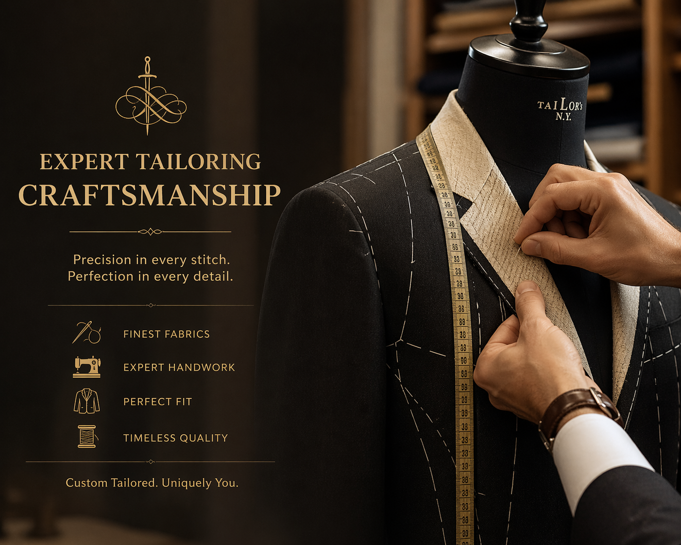 Expert Tailoring Craftsmanship